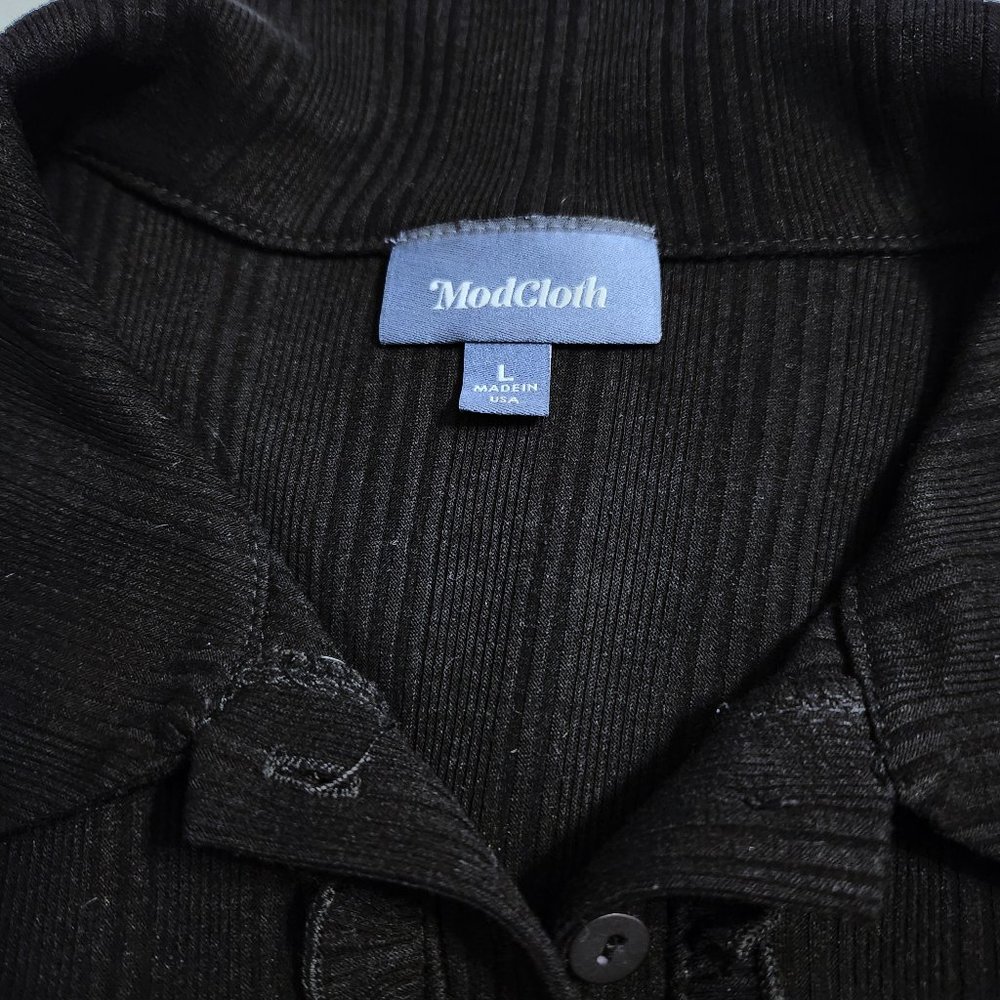 ModCloth Ribbed Polo - Picture 4 of 7